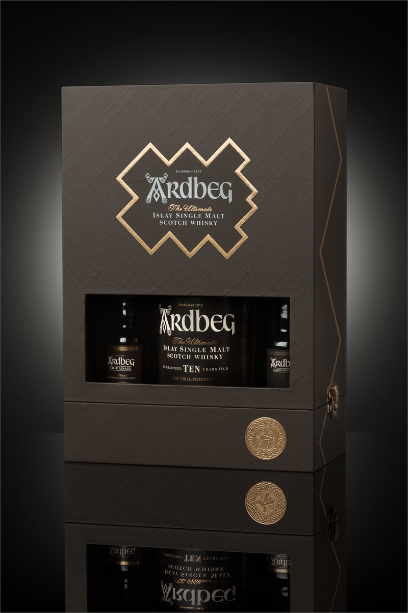 Whisky Ardbeg - Single malt 10 ans - Ile d'Islay - Ecosse La cave