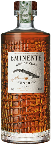 RHUM DE CUBA EMINENTE RESERVA 7 ANS 41.3% 70CL AVEC ETUI